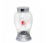 Znicz solarny L1650 srebrny