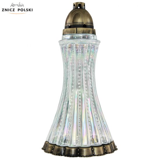 WZ3 - znicz kształtem przypominający suknie ze szkła tęczowego