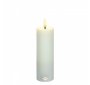 Świeca LED 16/25/PHN 15 cm KARBOWANA biała