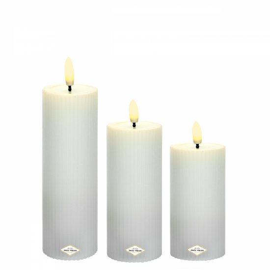 Świeca LED 25/PHN KARBOWANA