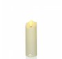 LED świeca MQL024 ecru 16cm