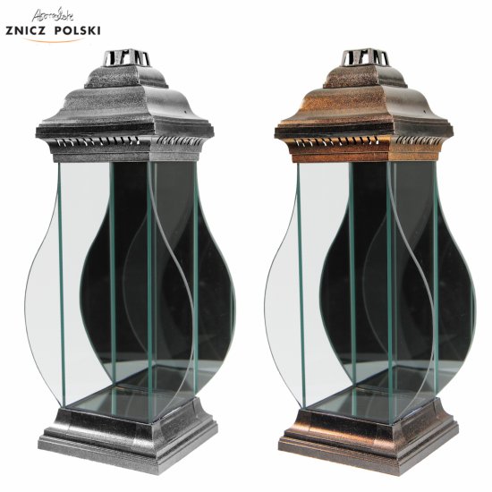KARAFA LUSTRO - szklana kapliczka artystyczna z lustrem