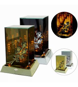 Znicz 3D RÓŻA RT25118