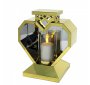 Znicz SERCE RT262024 METALIK złoty