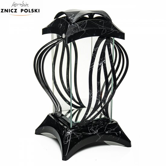 Znicz LAMPION C2 BLACK NITKA