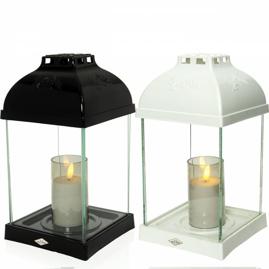 Znicz LAMPION KWADRAT KLASYK