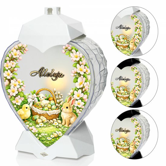 Znicz SERCE D KOSZYK