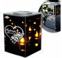 SOLAR 3D LUSTRO RT155001+ serce KM srebrne