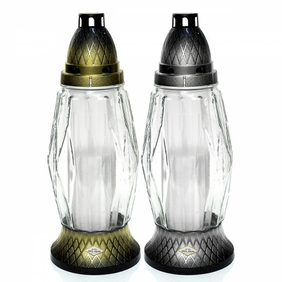 Z450 kryształ - znicz dokładnie wykonany na wkłady wymienne | na wszystkich świętych 