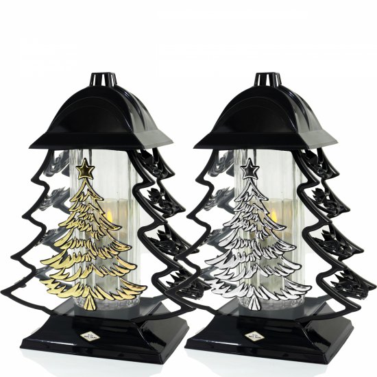 Znicz bożonarodzeniowy ZGM CHOINKA czarna