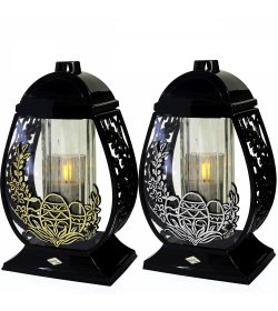 Znicz wielkanocny ZGM PISANKA czarny